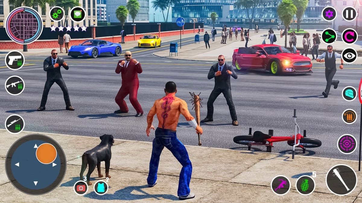 Gangster Game Mafia Crime City — Open-World Crime Action for Android