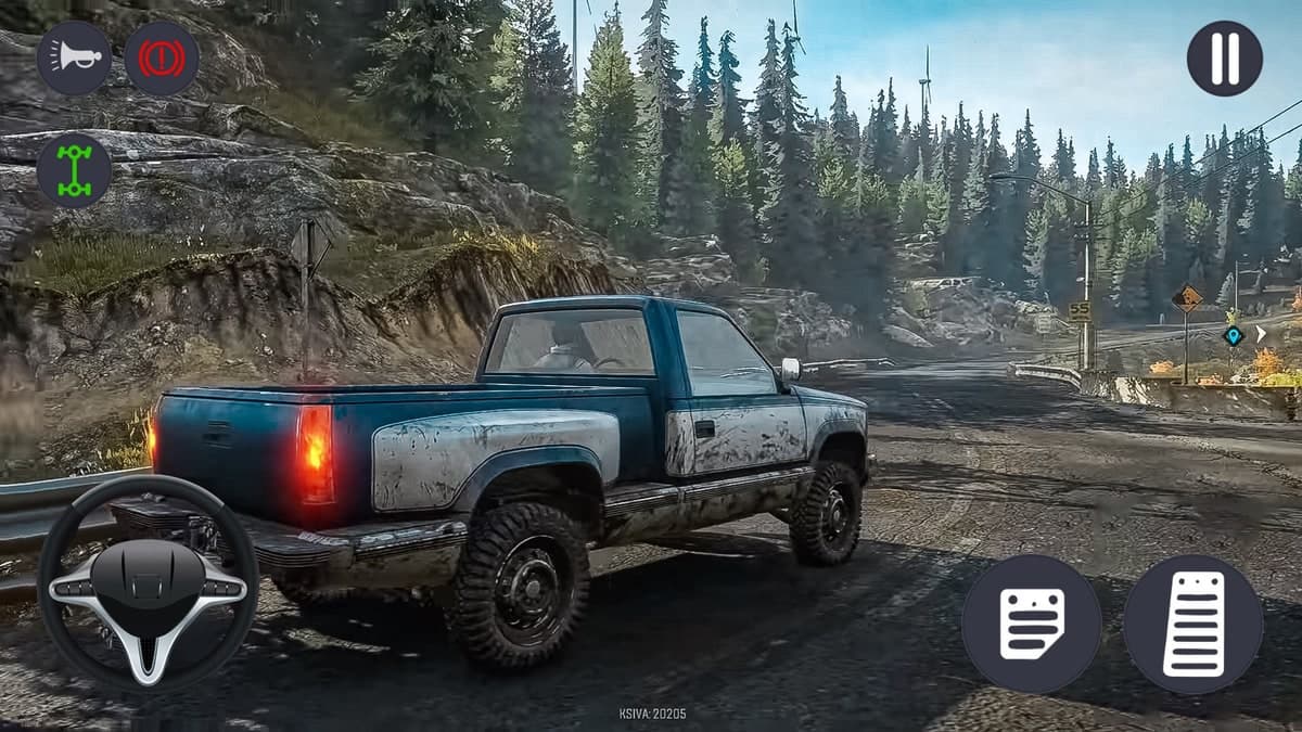 4x4 Jeep Offroad Car Driving — Mobile Driving Simulator