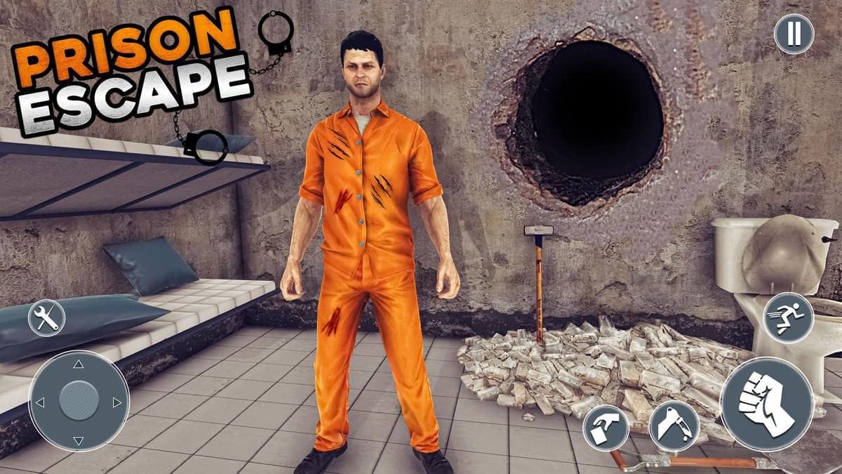 Prison Escape Games Jailbreak — Stealth Survival Action for Android