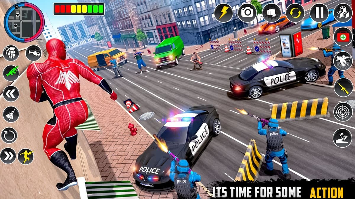 Spider Rope Hero: Vice Town 3D — Open-World Action Mobile Game
