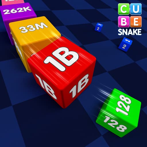 Worms Snake Clash 3D — Browser Multiplayer Arena Game